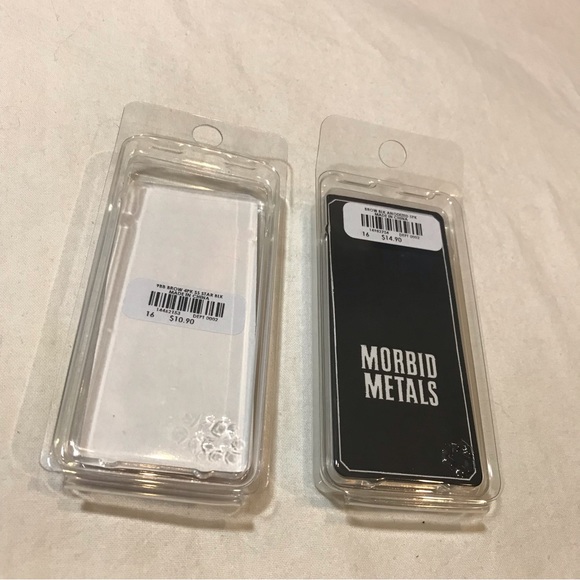 FREE * Morbid Metals NEW Eyebrow Vertical Labret Piercing Balls Stars Rhinestone - Picture 6 of 8